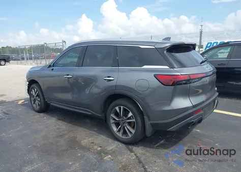 2025 Infiniti Qx60 Luxe из США, поврежденный, VIN 5N1AL1FR5SC351765